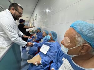 IMSS Guanajuato devuelve la vista a 264 pacientes en jornada de cirugías de catarata en Irapuato.