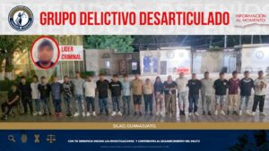 Caen 22 presuntos integrantes de grupo criminal en Silao; capturan a líder buscado por homicidios.