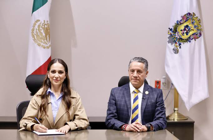 Presenta Gobernadora de Guanajuato iniciativa para que los estados investiguen y judicialicen casos en materia de delincuencia organizada.