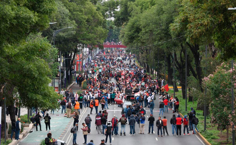 Prevén afectaciones viales en CDMX por marchas y concentraciones este martes
