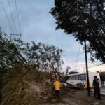 Más de 100 auxilios dejaron las lluvias del fin de semana en León.