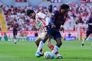 Necaxa amarga el regreso del Atlante a la Liga MX con una remontada en el cierre del partido.