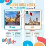 Mexicana de Aviación estrena ruta directa entre El Bajío y el AIFA para impulsar el turismo regional.