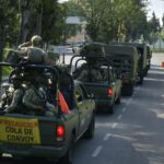 Despliegan a más de 1,500 efectivos del Ejército y Guardia Nacional para reforzar la seguridad en Michoacán.