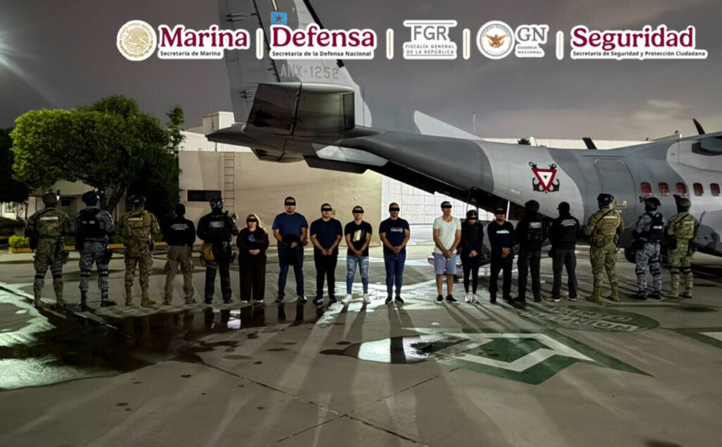 caen 20 integrantes en operativo simultáneo en tres estados.