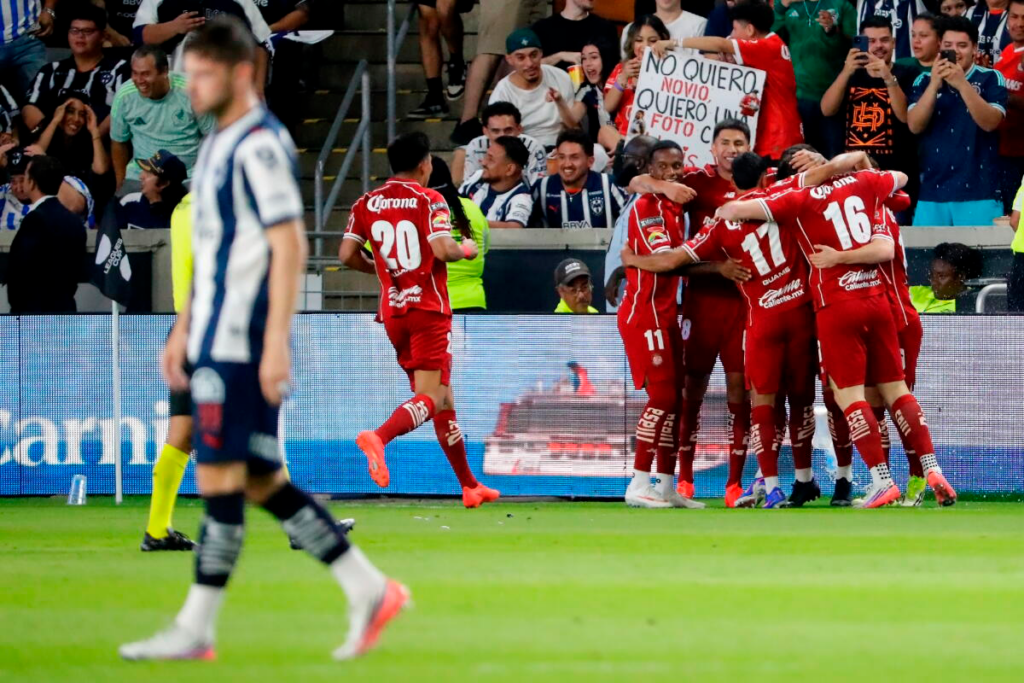 Toluca vence a los rayados de Monterrey en la final de la Leagues Cup en Estados Unidos